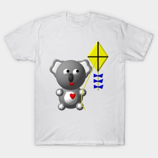 Cute Koala with a Kite T-Shirt